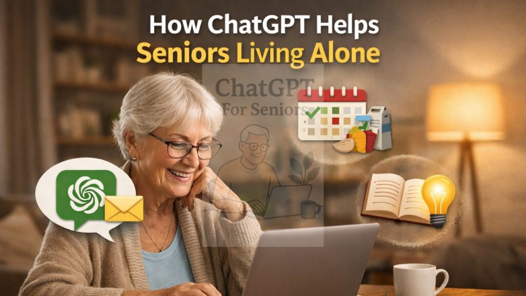 How ChatGPT Helps Seniors Living Alone